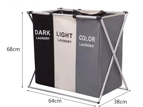 Miniatura 2 de Cesto de ropa sucia plegable para el hog